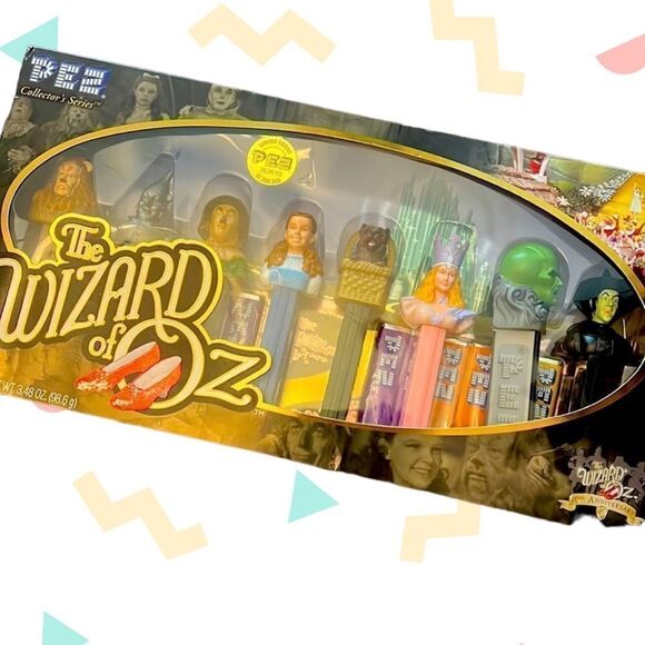 Other - Wizard of Oz movie collector special edition pez dispenser set Dorothy new tin